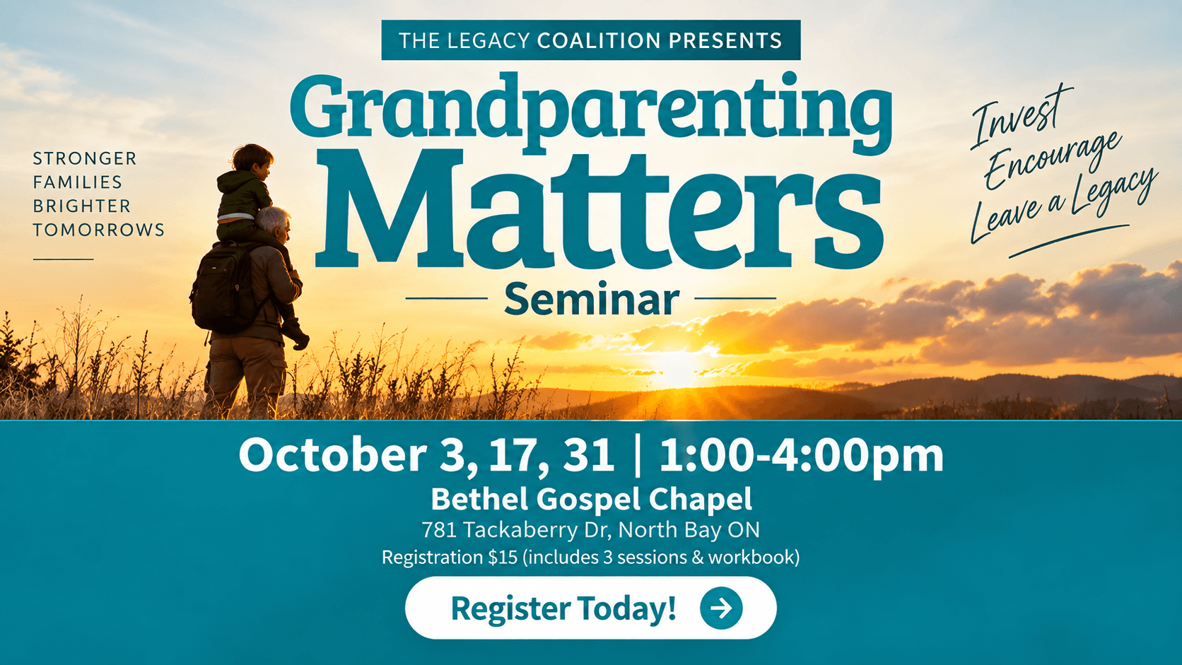 Grandparenting Matters Seminar - Register Today